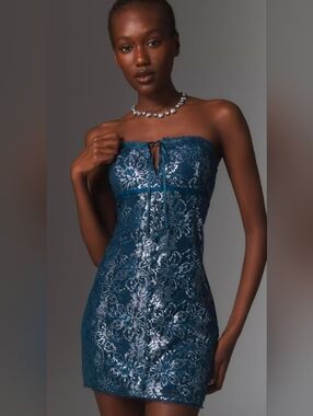 teal holiday dress Teal Midi Dress | Teal Frill Sleeve Midi Dress main image 1